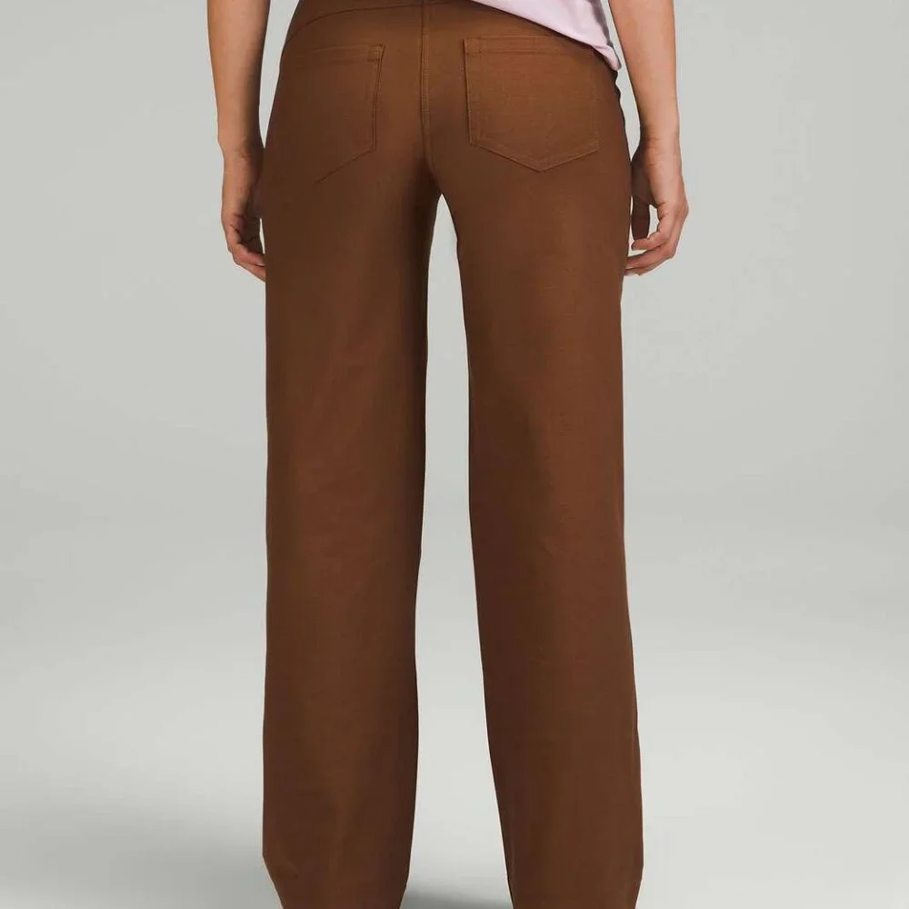 Lululemon City Sleek 5 Pocket Wide-Leg High-Rise Pant *Light Utilitech, size 24 - Picture 2 of 6